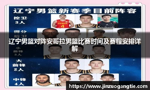 辽宁男篮对阵安哥拉男篮比赛时间及赛程安排详解